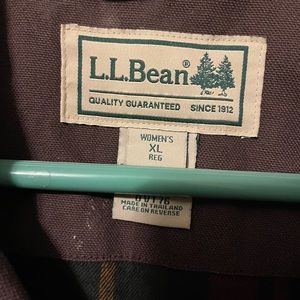 LL Bean canvas jacket